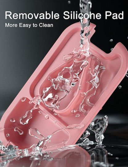Pill Organizer Cutter & Built In Storage Pink