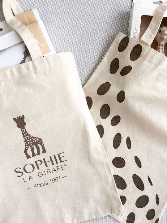 Sophie La Girafe Kids Beige Bag 39x31cm