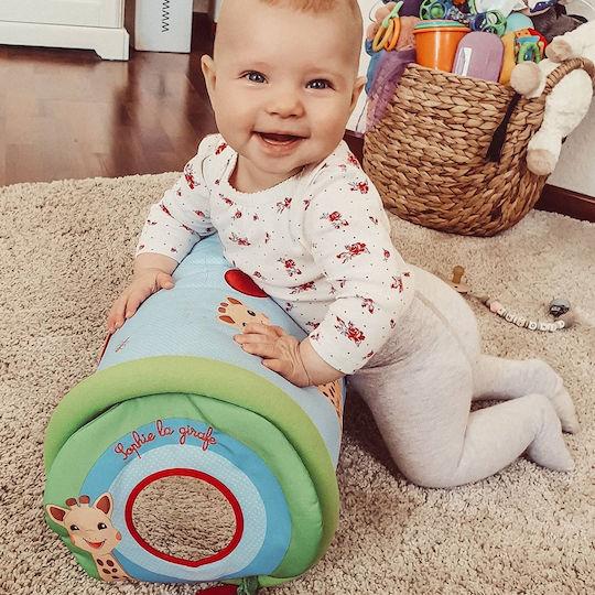 Sophie La Girafe Fabric Barrel Animal with Sounds for 6+ Months