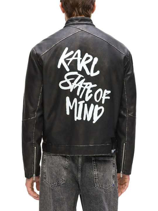 Karl Lagerfeld Geacă Bomber Neagră