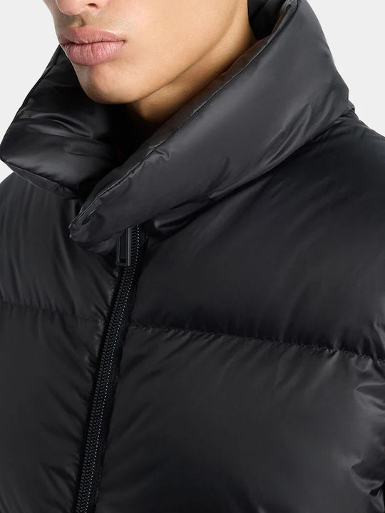 Sleeveless Puffer Jacket Black
