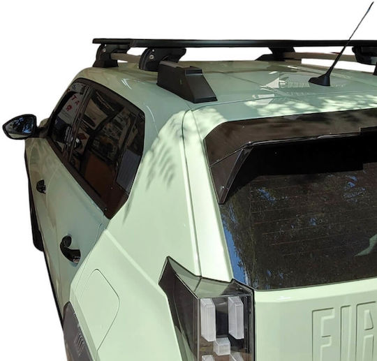 Menabo Car Roof Bars Roof Box Menabo Sherman Black Locks Fiat Grande Panda 2026+ 2 Pieces Μπ.fiatgrandepanda.02