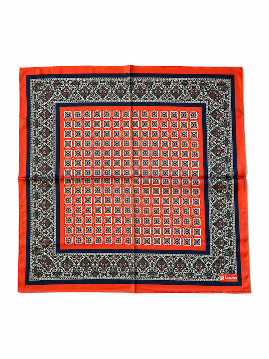 Men's Silky Red Neck Scarf