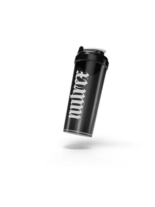Logo Шейкър За Протеини 700ml Пластмасов Черен