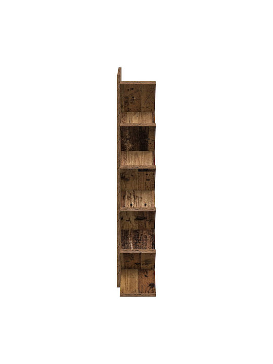 Bookcase Processed Wood 30x18x100cm