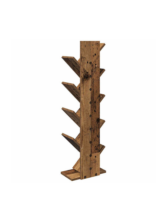 Bookcase Processed Wood 30x18x100cm