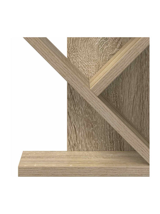 Bookcase Processed Wood 30x18x48cm
