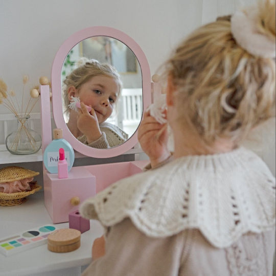 Jabadabado Wooden Mirror & Belt With Makeup Items Children's Makeup