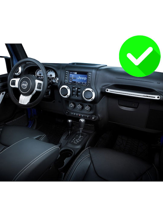 Carmedia Car Audio System for Jeep Wrangler 2011-2017 (Bluetooth/USB/WiFi/GPS/Apple-Carplay/Android-Auto) with Touch Screen 12.3"