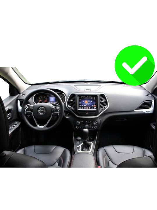 Carmedia Car Audio System for Jeep Cherokee 2014 (Bluetooth/USB/WiFi/GPS/Apple-Carplay/Android-Auto) with Touch Screen 12.3"