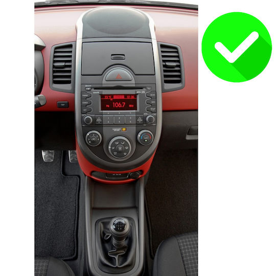 Carmedia Ηχοσύστημα Αυτοκινήτου για Kia Soul 2008-2013 (Bluetooth/USB/WiFi/GPS/Apple-Carplay/Android-Auto) με Οθόνη Αφής 9"