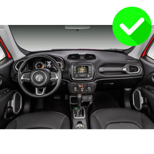 Carmedia Car Audio System for Jeep Renegade 2014 (Bluetooth/USB/WiFi/GPS/Apple-Carplay/Android-Auto) with Touch Screen 10.33"