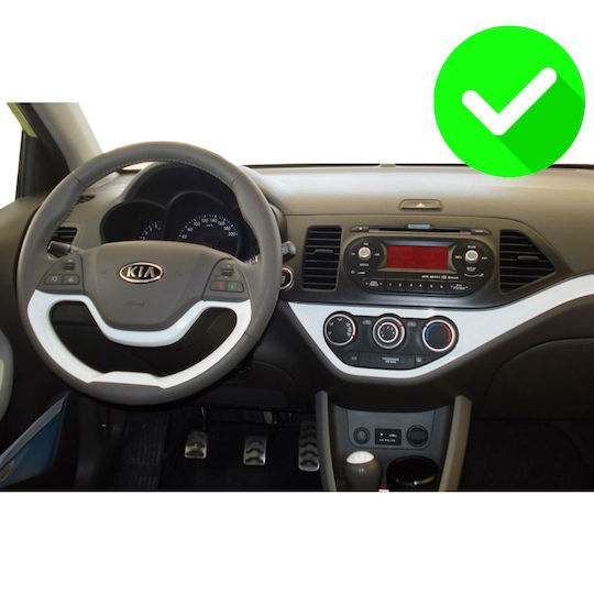 Carmedia Car Audio System for Kia Picanto 2011-2017 Bluetooth USB WiFi GPS Apple CarPlay Android Auto with 9" Touch Screen