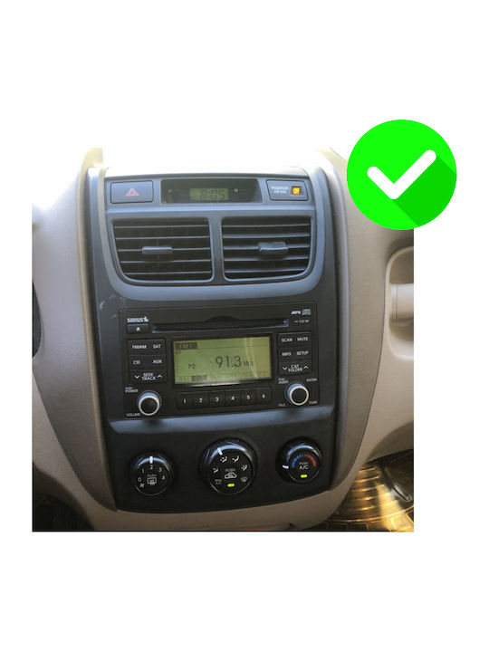 Carmedia Sistem Audio Auto pentru Kia Sportage 2004-2010 cu A/C (Bluetooth/USB/Wi-Fi/GPS/Apple CarPlay/Android Auto) cu Ecran Tactil 9"