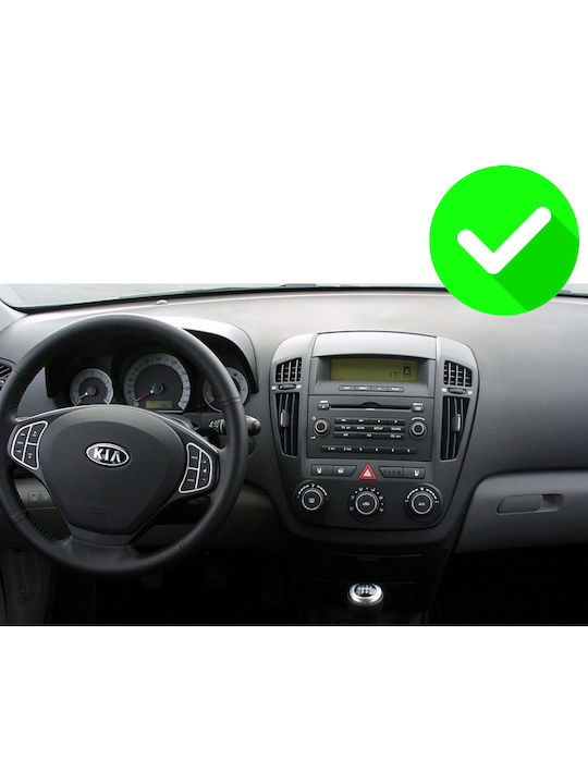 Carmedia Auto-Audiosystem für Kia Ceed 2006-2009 mit Touchscreen 9" Bluetooth USB Eingebautes Wi-Fi GPS Apple CarPlay Android Auto