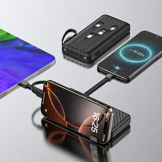 Wozinsky W11 Power Bank 10000mAh 10W Black