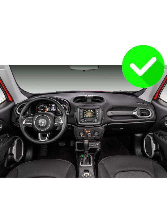 Carmedia Car Audio System for Jeep Renegade 2014+ (Bluetooth/USB/WiFi/GPS/Apple-Carplay/Android-Auto) with Touch Screen 9"
