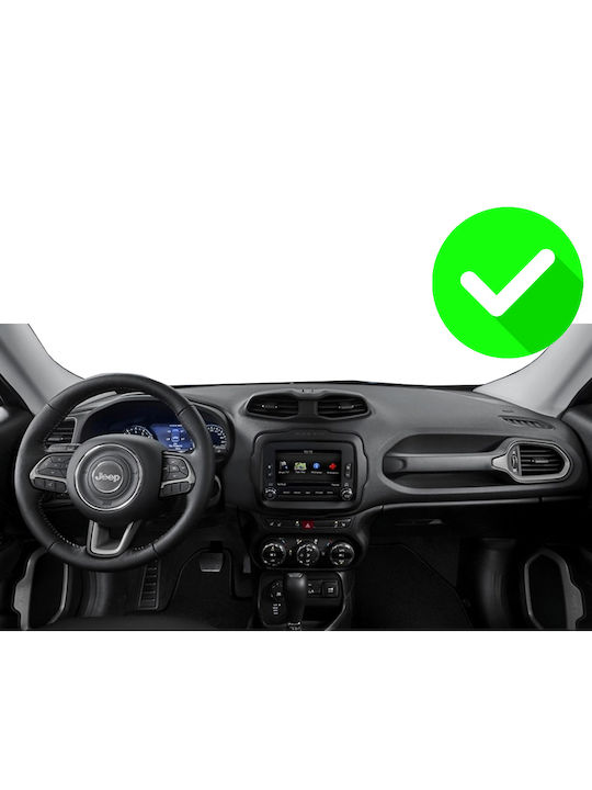 Carmedia Car Audio System for Jeep Renegade 2014 (Bluetooth/USB/AUX/WiFi/GPS/Apple-Carplay/Android-Auto) with Touch Screen 11.8"