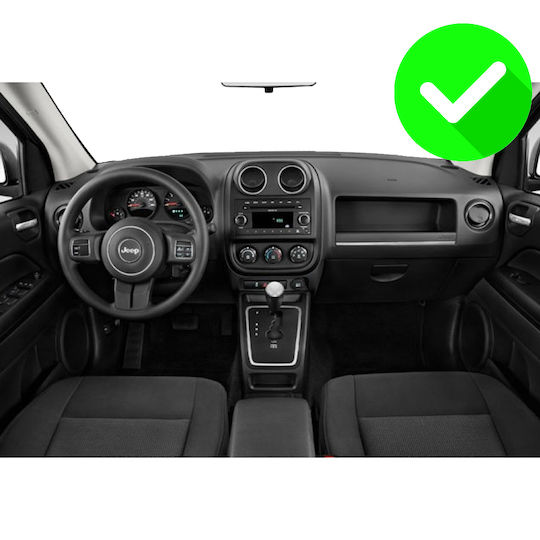 Carmedia Ηχοσύστημα Αυτοκινήτου για Jeep Compass / Patriot 2012 (Bluetooth/USB/WiFi/GPS/Apple-Carplay/Android-Auto) με Οθόνη Αφής 10"