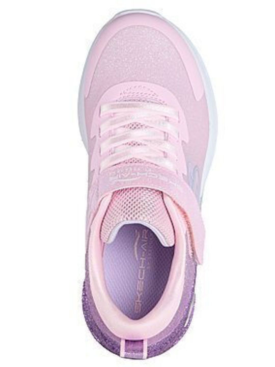 Microspec Max Advance Детски спортни обувки Running с Връзки Розови