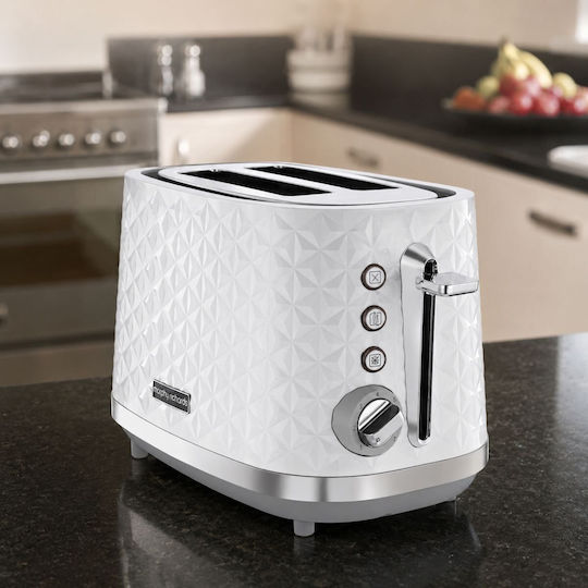 Morphy Richards Toaster 2 Schlitze 800W Weiß