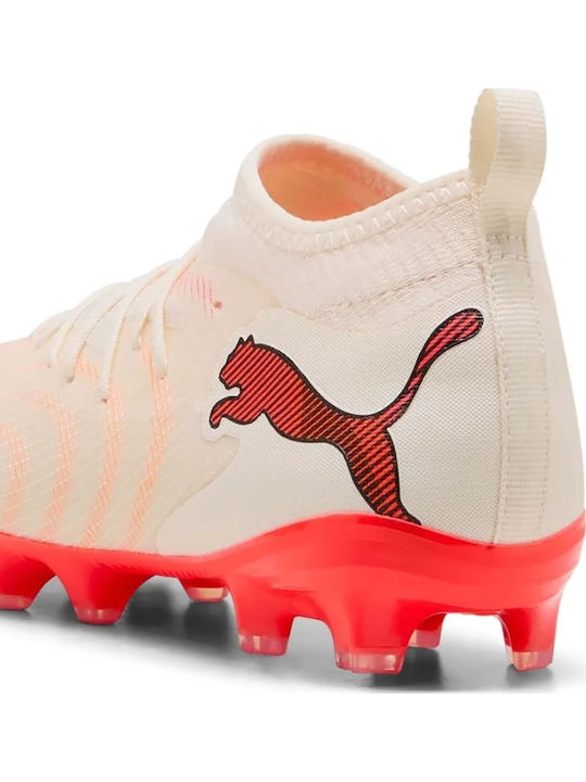 Future 9 Match FG/AG Kids Soccer Cleats & Shoes Molded Beige