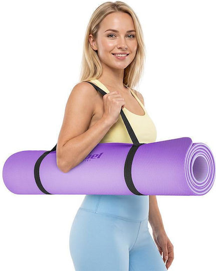 Rebel Active Rebel Active Trainingsmatte Yoga Lila (200x90cm)