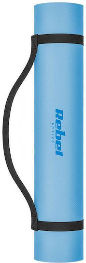 Rebel Active Saltea de gimnastică Yoga Albastră (200x90cm)