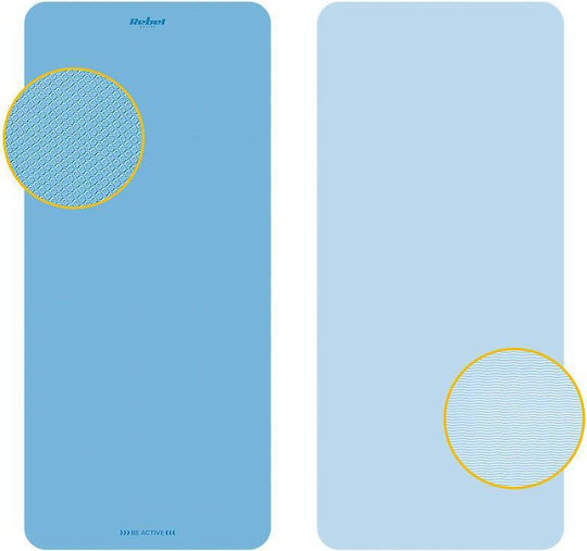Rebel Active Saltea de gimnastică Yoga Albastră (200x90cm)