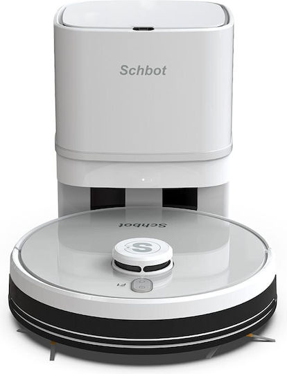 SCHBOT F1 Pitbox Σκούπα Ρομπότ Λευκή