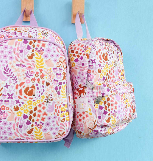 A Little Lovely Company 0.45L Pink 30 x 23.5 x 10cm Kids' Food Containers Set