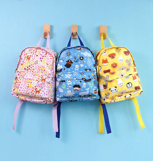 A Little Lovely Company 0.45L Light Blue Kids' Food Containers 30 x 23.5 x 10cm