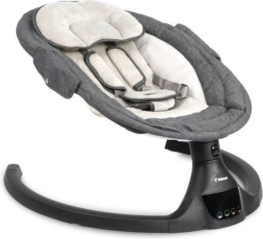 Kidnort Electric Baby Bouncer Swing with Music Black for Child up to 9kg