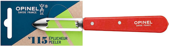 Opinel Fruit and Vegetable Peeler and Cleaner Made of Stainless Steel