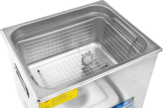 Geko Curățător Ultrasonic 10lt Inox cu Temporizator Digital