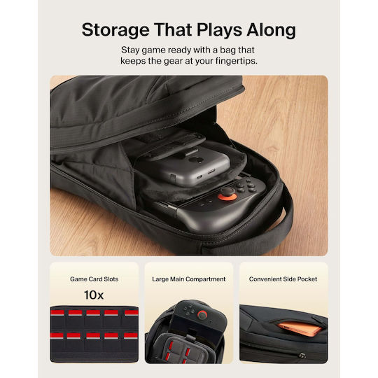 Belkin Gaming Crossbody Bag Nintendo Switch2 Black.ena022hqbk