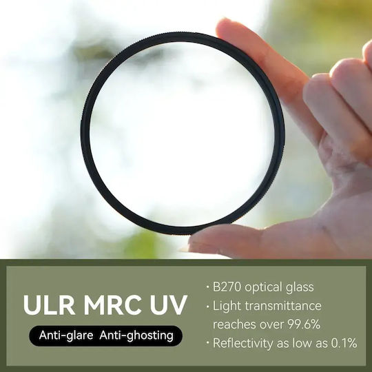 7artisans UV Filter 52mm with MRC Coating Scratch Resistant for Camera Lenses