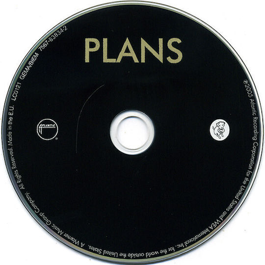 Death Cab Cutie Plans Cd