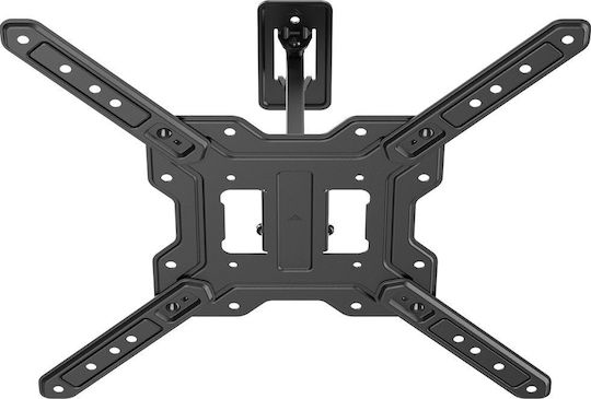 Sbox LCD-441-2 Wall Mounted TV Mount With Extension Arm Up To 65" And 30kg Silver