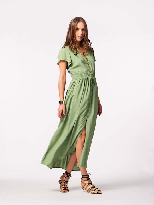 Summer Maxi Shirt Dress Ivy Dress