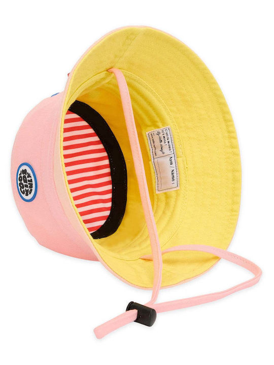 Hello Hossy Kids Fabric Hat Pink