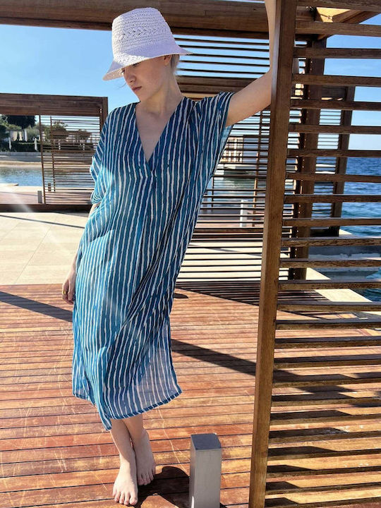 Achilleas Accessories Γυναικείο Μακρύ Καφτάνι Παραλίας Esme Kaftan