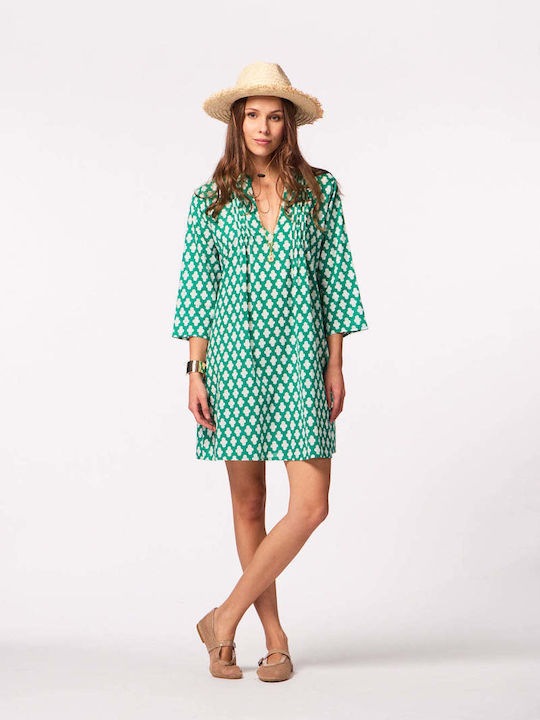 Achilleas Accessories Дамско Късо Плажно Кафтан Asha Kaftan