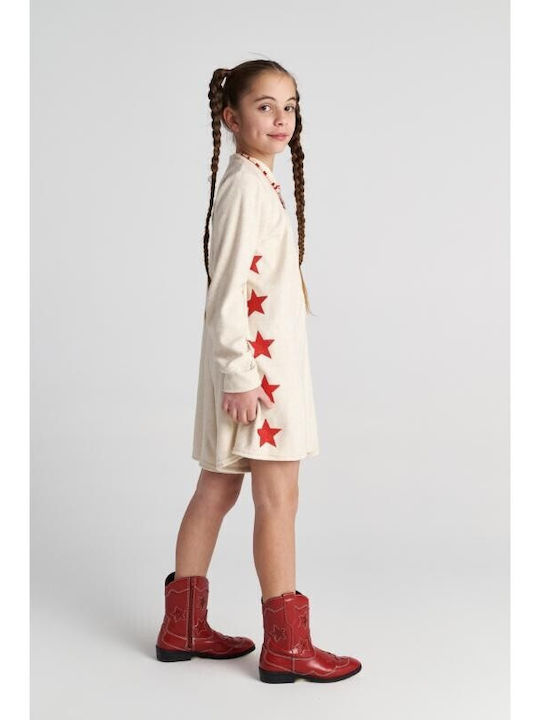 Kids Beige Jumpsuit