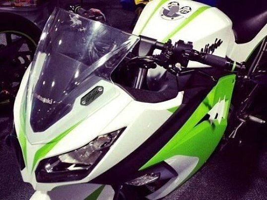 Mirror Caps Kaw Zx6-r Zx636 Ex250 '09-'18 Black Motorise