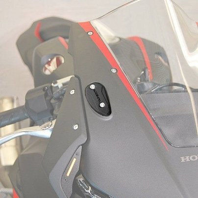 Ταπες Καθρεπτων Hon Cbr1000rr '08-'17 Μαυρες Motorise
