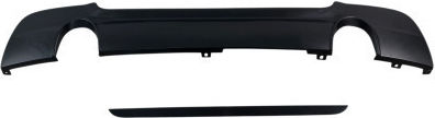Diffuser Bmw E92 M Pack Design Double Exhaust