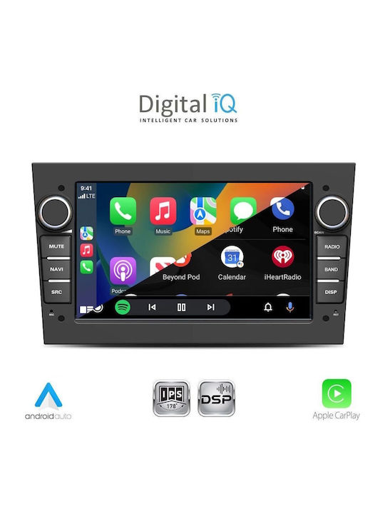 Digital Iq Bla 019bl_cpa 7" Deck Multimedia Linux System Opel All Mod 2003-2014 Gloss Black