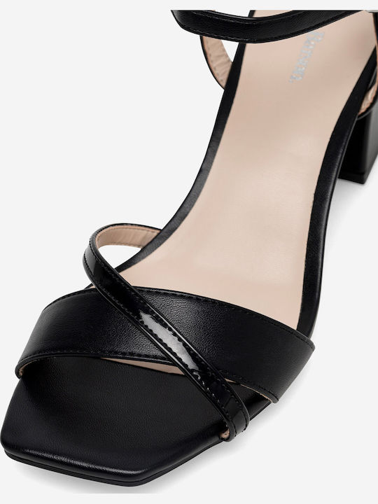 Schwarze Damen Sandalen