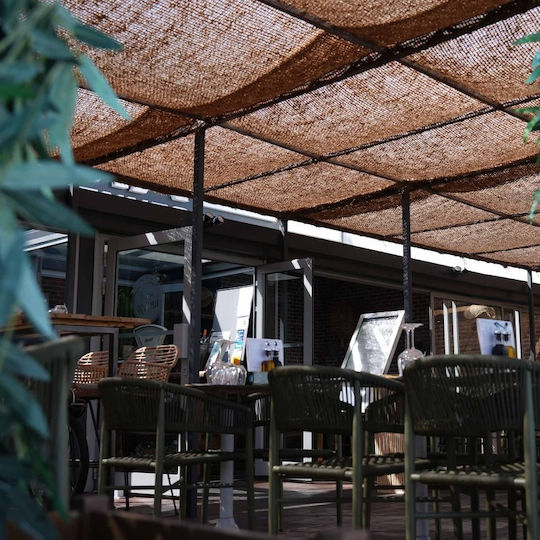 Showood Rectangular Brown Shade Sail 3x5m